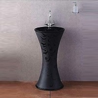 DESIGNER WASH BASIN WITH PEDESTAL